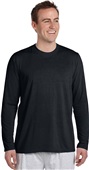 Gildan Men Youth 5 oz. Long-Sleeve T-Shirt BLACK Primary