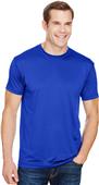 Bayside Mens 4.5 oz. Polyester Performance T-Shirt ROYAL BLUE Primary