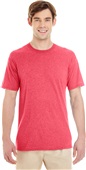 Jerzees Adult 4.5 oz. TRI-BLEND T-Shirt FIERY RED HEATHER Primary
