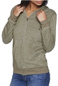 Next Level Adult Denim Fleece Full-Zip Hoody