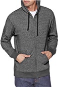 Next Level Adult Denim Fleece Full-Zip Hoody