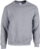 Gildan Adult Heavy Blend 50/50 Fleece Crew SPORT GREY Primary