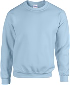 Gildan Adult Heavy Blend 50/50 Fleece Crew LIGHT BLUE Primary