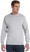 Gildan Adult DryBlend 50/50 Fleece Crew Sweatshirt ASH Primary