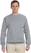 Jerzees Adult Youth NuBlend Fleece Crew Sweatshirt OXFORD Primary