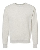Jerzees Adult Youth NuBlend Fleece Crew Sweatshirt OATMEAL HEATHER Primary