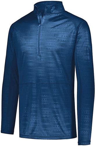  Adult Pouch Pocket 1/2 Zip Pullover (Black,Forest,Graphite,Maroon,Navy,Royal,Red,White). Decorated in seven days or less.