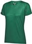 Womens Wicking V-Neck T Shirt (Black,Forest,Graphite,Maroon,Navy,Royal,red,White) FOREST Primary