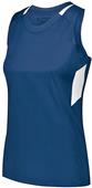 Augusta Ladies Girls Crossover Tank Jersey