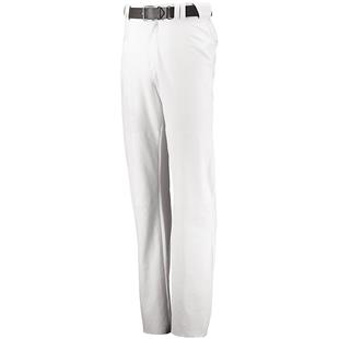 Russell Boy's White (W/Royal,Navy or Purple-Pinstripes) Pull-Up White/Blue Baseball Pants