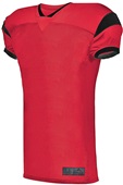 Augusta Adult Youth Slant Football Jersey RED/BLACK Primary