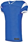 Augusta Adult Youth Slant Football Jersey ROYAL/WHITE Primary