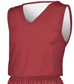 Russell Undivided Reversible Basketball Jerseys Outside: CARDINAL, Inside: WHITE Primary