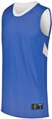 Holloway Mens Youth Dual-Side Basketball Jerseys Outside: ROYAL, Inside: WHITE Primary
