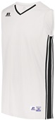 Russell Adult Youth Legacy Basketball Jerseys WHITE/BLACK Primary