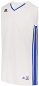 Russell Adult Youth Legacy Basketball Jerseys WHITE/ROYAL Primary