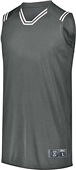 Holloway Adult/Youth Retro Basketball Jerseys BLACK/WHITE Primary