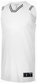 Holloway Adult/Youth Retro Basketball Jerseys WHITE/BLACK Primary