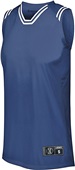 Holloway Ladies Retro Basketball Jersey NAVY/WHITE Primary