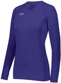 High 5 Women/Girls Truhit Volleyball LS Jersey PURPLE (HLW) Primary