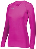 High 5 Women/Girls Truhit Volleyball LS Jersey POWER PINK Primary