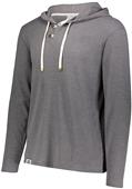 Adult Side Seam Pockets, Brass Colored Accents Hoodie CARBON HEATHER Primary