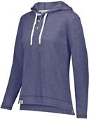 Womens Hoodie NAVY HEATHER Primary
