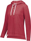 Holloway Ladies Loose Coast Hoodie 229778 SCARLET HEATHER Primary