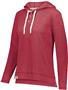 Womens Hoodie SCARLET HEATHER Primary