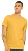 Bella+Canvas Unisex Heather CVC Short Sleeve Tee 3001CVC HEATHER YELLOW GOLD Primary