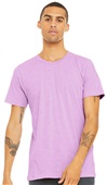 Bella+Canvas Unisex Heather CVC Short Sleeve Tee 3001CVC HEATHER PRISM LILAC Primary