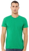 Bella+Canvas Unisex Heather CVC Short Sleeve Tee 3001CVC HEATHER KELLY Primary