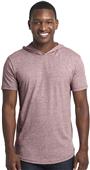 Next Level Unisex Mock Twist Hoody T-Shirt TECH MAROON Primary