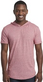 Next Level Unisex Mock Twist Hoody T-Shirt TECH PINK Primary