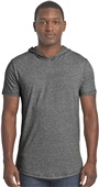 Next Level Unisex Mock Twist Hoody T-Shirt BLACK Primary
