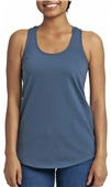 Next Level Ladies French Terry Racerback Tank INDIGO Primary