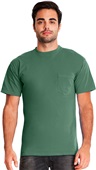 Next Level Mens Inspired Dye Crew with Pocket CLOVER Primary