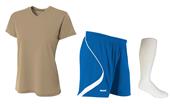 Womens V-Neck Multi-Sport Jersey Shorts & Sock Kit Womens V-Neck Multi-Sport Jersey Shorts & Sock Kit