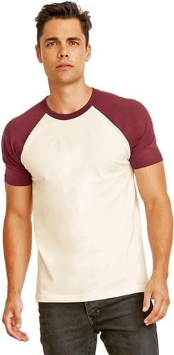 Amazon.com: Next Level 3352 CVC 3/4 Sleeve Raglan Tee Lilac