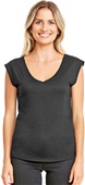 Next Level Ladies Festival Sleeveless V-Neck BLACK Primary