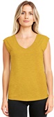Next Level Ladies Festival Sleeveless V-Neck ANTIQUE GOLD Primary