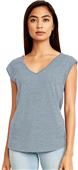 Next Level Ladies Festival Sleeveless V-Neck STONEWASH DENIM Primary