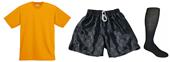 Adult Youth Wicking Tee Shorts & Sock Kit