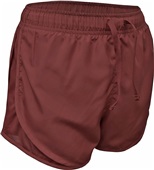 Baw Ladies Girls Solid Running 3 1/2" Inseam Shorts