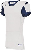 Adult Football Game Jersey (A2XL,AXL,AL - White/Cardinal or White/Maroon), (A3XL - Purple/WT) WHITE/NAVY Primary