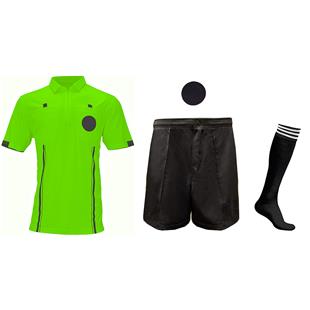 Epic Men's Official Green Soccer Referee Jersey L 