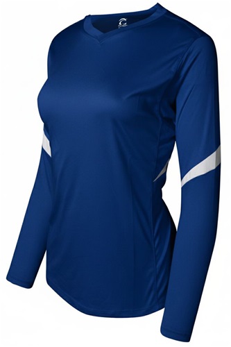 Epic Womens & Girls "STYLE" Long Sleeve Cooling Volleyball Jersey. Printing is available for this item.