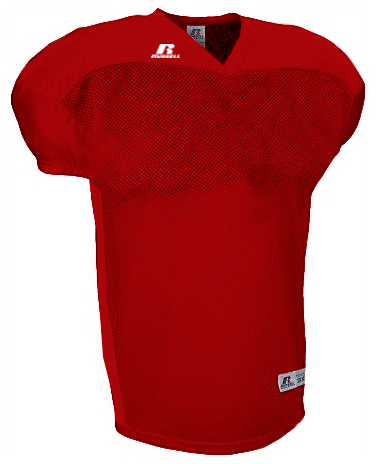 Youth Full Length Mesh Football Jersey (YM- Cardinal), (YS