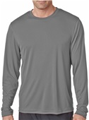 Hanes Adult Cool Dri FreshIQ LS T-Shirt GRAPHITE Primary