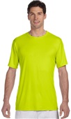 Hanes Adult Cool Dri FreshIQ T-Shirt SAFETY GREEN Primary